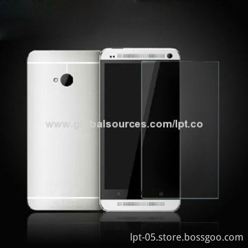 Fashionable New Hot Tempered-glass Screen Protector/Film for HTC One Max, Oleophobic Coating